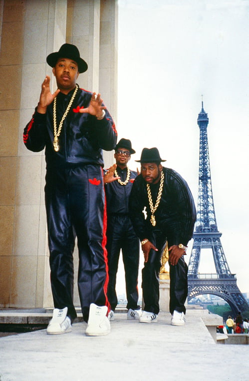 Run-D.M.C. in Paris on the Together Forever tour | Photo: Ricky Powell